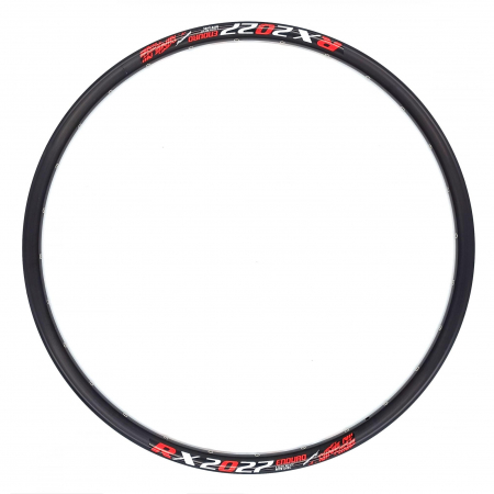 Piese biciclete - Janta Remerx Enduro RX 2027/Disc, 622x27, dubla, simplu capsata, 32H, pentru valva FV, neagra