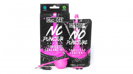 Solutii tubeless și anti-pana - KIT Solutie anti-pana Muc-Off No Puncture Hassle 140ml