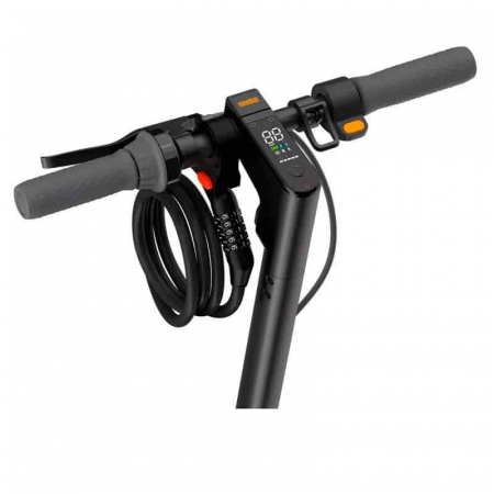 Trotinete, Piese trotinete, Skateboard - Lacat antifurt cu cifru pentru trotineta electrica cu suport pe ghidon
