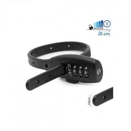 Lacat antifurt eWheel EWLK027 cu cifru negru [4]