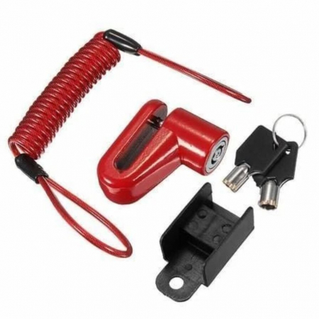 Accesorii trotinete electrice - Lacat antifurt pentru trotineta electrica cu blocaj pe disc frana