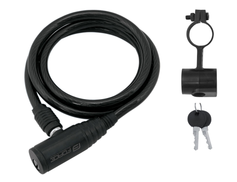 Antifurturi bicicleta - Lacat Force Eco 1200/8mm negru