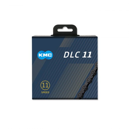 Lant KMC DLC 11, 11 vit, 118 zale, Negru [1]