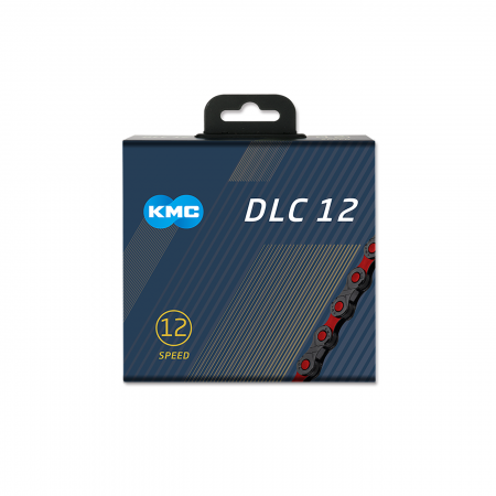 Lant KMC DLC 12, 12 vit, 126 zale, Negru/Rosu [1]