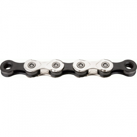 Lant KMC X12 Silver/Black 12 vit, 126 zale [1]