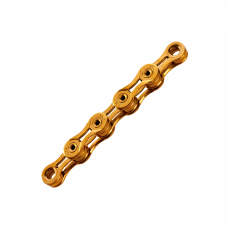 Lanturi bicicleta - Lant KMC X9SL Ti-N Gold 9 vit, 114 zale
