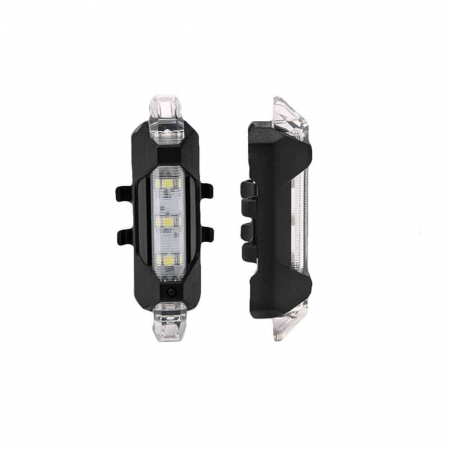 Trotinete, Piese trotinete, Skateboard - Lumina de avertizare pentru trotineta electrica Xiaomi M365, Essential, 1S, Pro/2, alb
