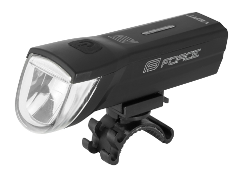 Accesorii - Lumina fata Force Vert USB 110Lm Negru