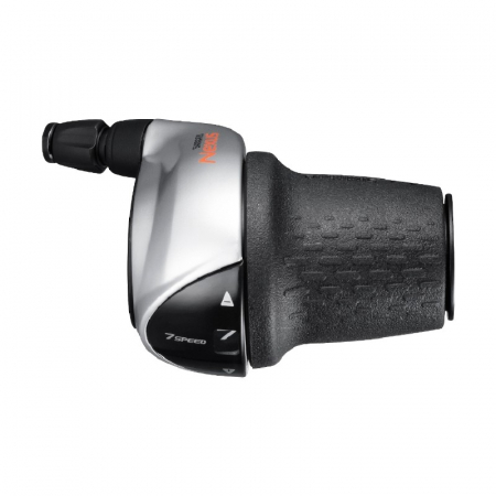 Manete de schimbator - Maneta de schimbator Shimano Nexus SL-C3000-7, Revo 7 vit, cablu 2355mm, camasa SP41 2100mm, suruburi fixare, pt. CJ-NX40