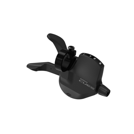 Piese biciclete - Maneta schimbator Shimano CUES SL-U4000-9R, dreapta/spate, 9 viteze, RapidFire Plus, cablu 2050mm, OGD, camasa OTSP41 neagra 600x300mm