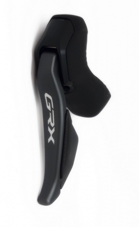Piese biciclete - Maneta schimbator/frana Shimano GRX ST-RX825, Dual Control, stanga, 2 viteze, frana hidraulica