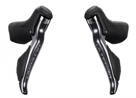 Piese biciclete - Manete schimbator/frana Shimano Ultegra Di2 ST-R8150, Dual Control, set, 2x12 viteze