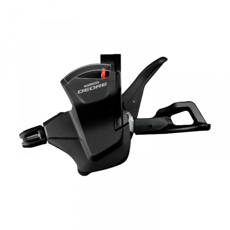 Manete de schimbator - Maneta schimbator Shimano Deore SL-M6000-L, stanga 2/3 vit, cablu 1800mm, OGD, Ambalat Ind.