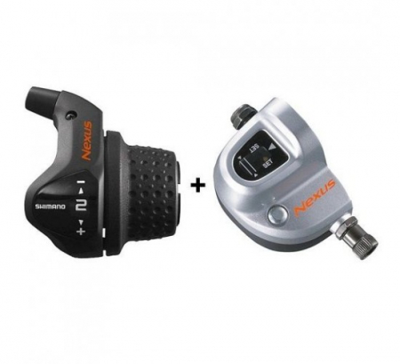Maneta schimbator Shimano Nexus Revo SL-3S41E, 3 vit, manson scurt, neambalat [1]
