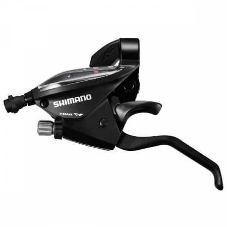 Piese biciclete - Maneta schimbator/frana Shimano ST-EF510-L-2A stanga 3 viteze