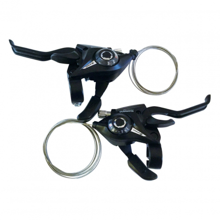 Piese biciclete - Manete schimbator/frana Shimano Altus ST-EF51 3x8 V