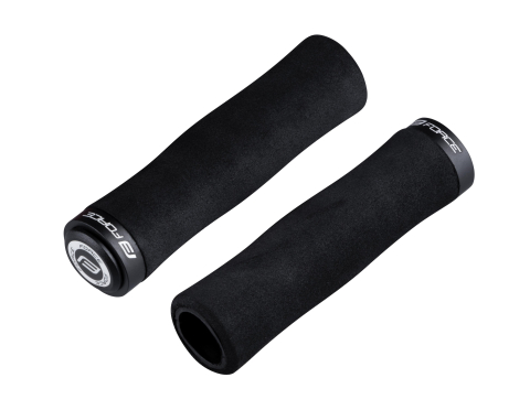 Mansoane bicicleta - Mansoane Force EVA cu suruburi, negru