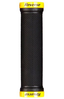 Mansoane si Ghidoline - Mansoane Reverse Lock-On 29X130mm negru/galben