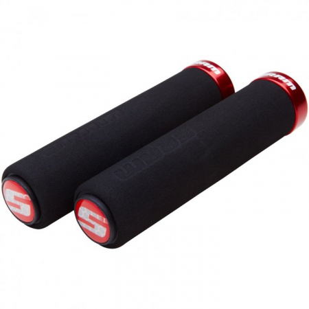 Mansoane Sram Locking Foam Grips 129mm Negru/Rosu [0]