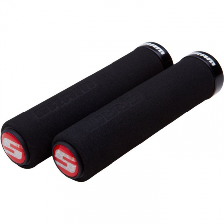 Mansoane Sram Locking Foam Grips 129mm Negru/Negru [0]