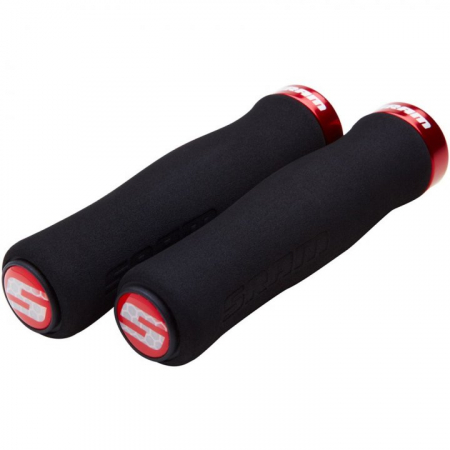 Mansoane Sram Locking Grips Contour Foam 129 Negru/Rosu [0]