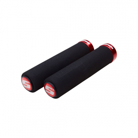 Mansoane Sram Locking Grips Contour Foam 129 Negru/Rosu [2]