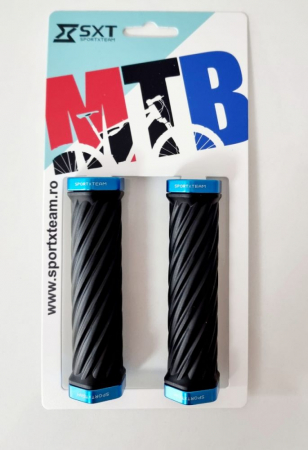 Mansoane SXT Twist, Negru/Albastru, 130mm [2]