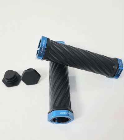 Mansoane si Ghidoline - Mansoane SXT Twist, Negru/Albastru, 130mm