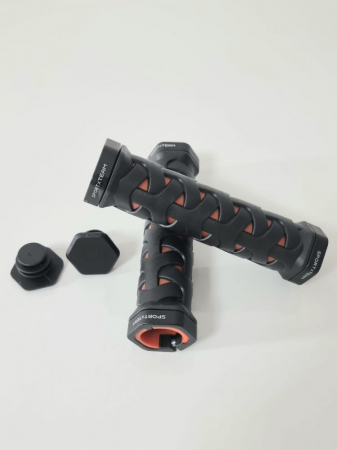 Mansoane si Ghidoline - Mansoane SXT Y-Sport, Negru/Rosu, 130mm