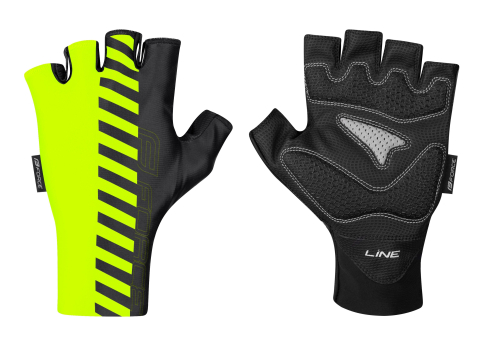 Imbracaminte ciclism - Manusi aero Force Line galben fluo/negru M