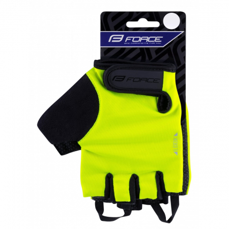 Manusi ciclism Force Look Galben Fluo M [1]