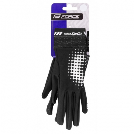 Manusi Copii Force Extra primavara/toamna negre XL [2]