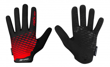 Imbracaminte ciclism - Manusi Force MTB Angle, rosu/negru L