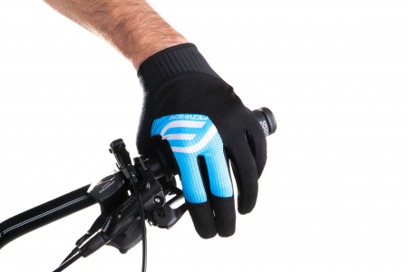 Manusi Force MTB Power, negru/albastru, XL [1]