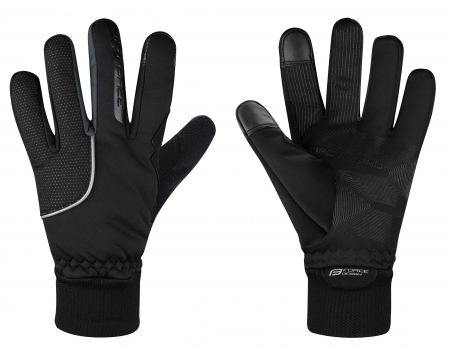 Imbracaminte ciclism - Manusi iarna Force Arctic Pro negre L