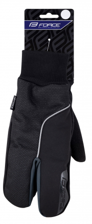 Manusi iarna Force Hot Rak Pro 3 degete negre M [2]