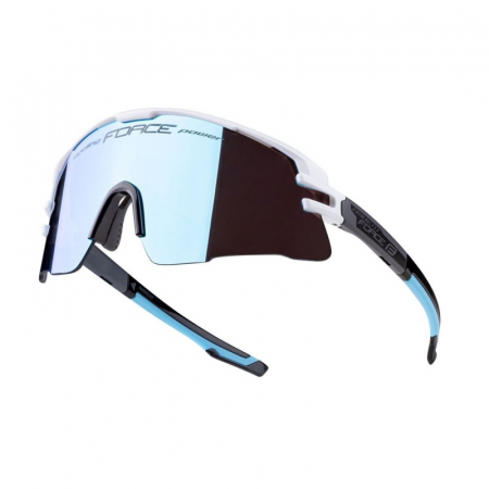Ochelari Force Ambient, alb/gri/negru, lentila albastra [0]