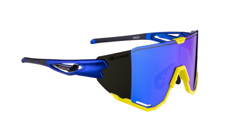 Ochelari Force Creed albastru/fluo, lentila revo albastra [1]