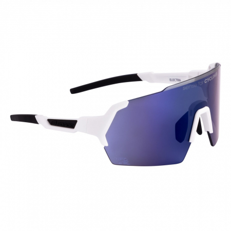 Echipament protectie - Ochelari Force Electra, alb/albastru