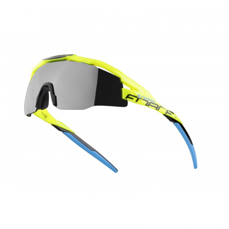 Ochelari ciclism - Ochelari Force Everest fluo lentila negru laser