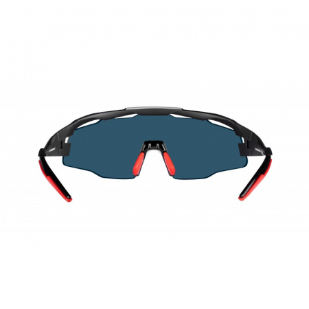 Ochelari Force Everest negru mat, lentila rosie oglinda [3]