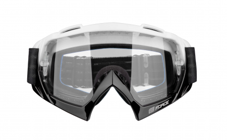 Ochelari Force Grime lentile transparente + 10 tear offs negri [1]