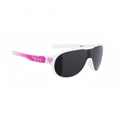 Ochelari Force Rosie Lady/Junior, lentila neagra, alb/magenta [1]