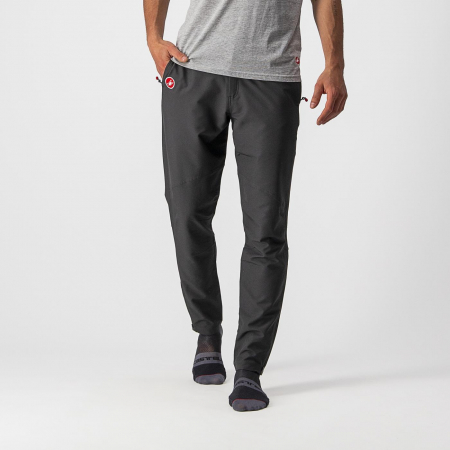 Imbracaminte ciclism - Pantaloni casual Castelli Milano, pentru barbati, negru, XXL
