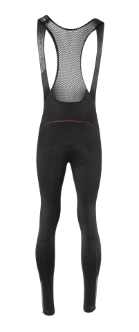 Pantaloni lungi - Pantaloni cu bretele si bazon Force Bright negri L