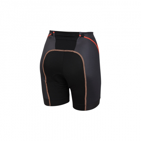 Pantaloni De Dama Pt Triatlon Castelli Core W Tri Short, Negru/Rosu, S [1]