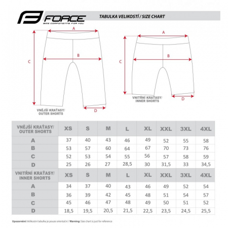 Pantaloni scurti Force MTB-11, bazon detasabil, Gri/Rosu/Negru, XS [6]
