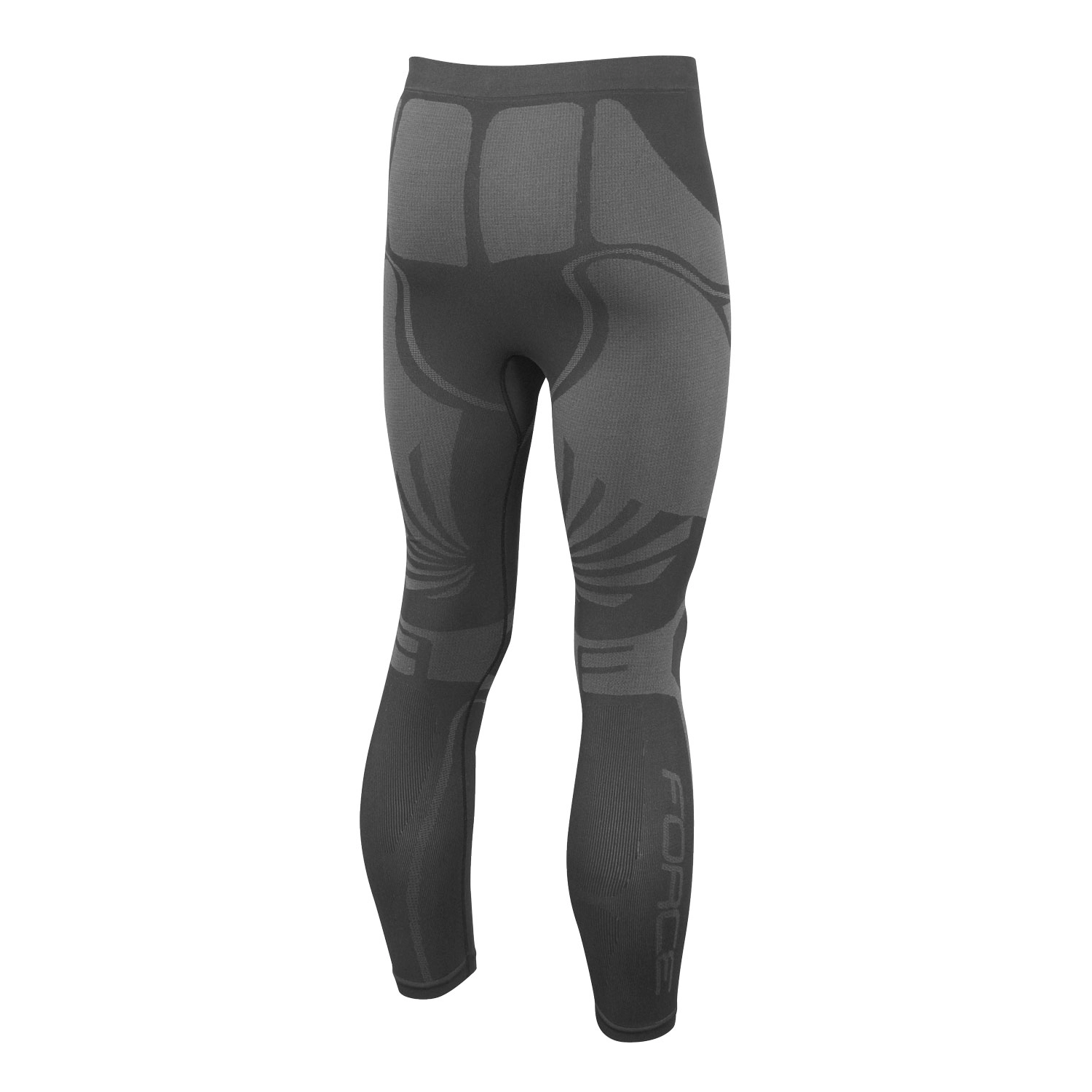Pantaloni functionali Force Frost negri XS-S [2]