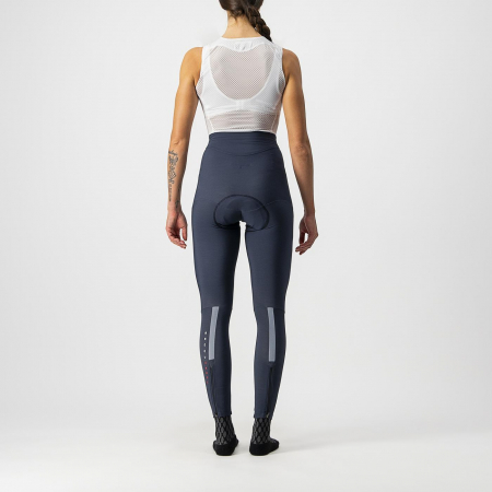 Pantaloni lungi Castelli RoS W, de dama, Bleumarin/Argintiu Reflex, M [1]