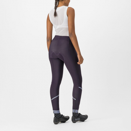 Pantaloni lungi Castelli Velocissima Thermal, de dama, mov nocturn inchis/argintiu reflex, M [1]